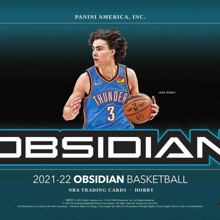 Panini - 2021/22 Obsidian Basketball (NBA) - Hobby Box (1 Pack) - The Card Vault