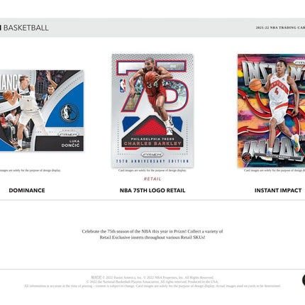 Panini - 2021/22 Prizm Basketball (NBA) - Multi-Pack Box - The Card Vault
