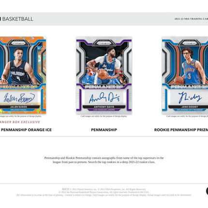 Panini - 2021/22 Prizm Basketball (NBA) - Multi-Pack Box - The Card Vault