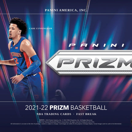 Panini - 2021/22 Prizm Fast Break Basketball (NBA) - Hobby Box - The Card Vault