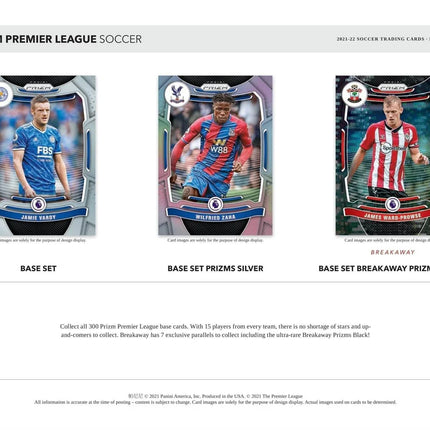 Panini - 2021/22 Prizm Premier League Football (Soccer) - Breakaway Box - The Card Vault