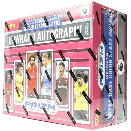 Panini - 2021/22 Prizm Premier League Football (Soccer) - Hobby Box (12 Packs) - The Card Vault