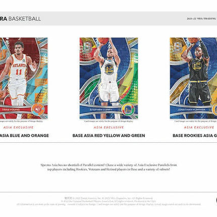 Panini - 2021/22 Spectra Basketball (NBA) - TMALL Hobby Box - The Card Vault