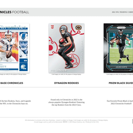 Panini - 2022 Chronicles American Football (NFL) - Fanatics Blaster Box - The Card Vault