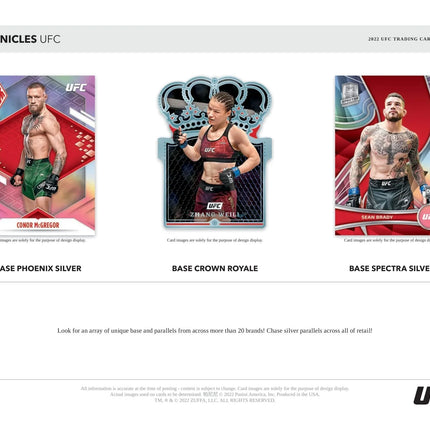 Panini - 2022 Chronicles UFC - Blaster Box - The Card Vault