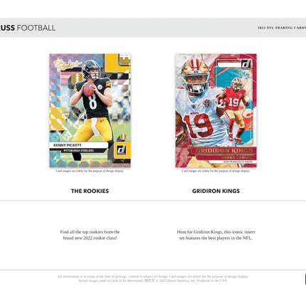 Panini - 2022 Donruss American Football (NFL) - Blaster Box (Fanatics) - The Card Vault
