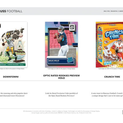 Panini - 2022 Donruss American Football (NFL) - Blaster Box - The Card Vault