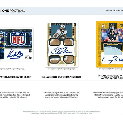 Panini - 2022 One Football (NFL) - Hobby Box - The Card Vault