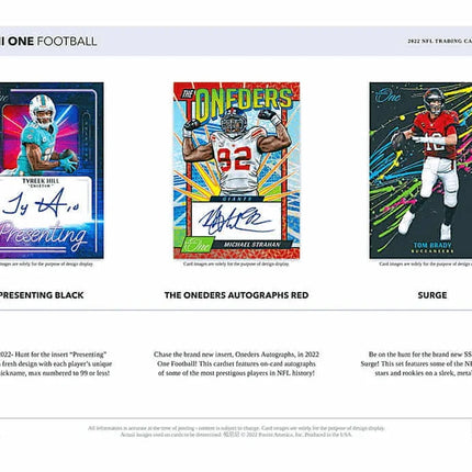 Panini - 2022 One Football (NFL) - Hobby Box - The Card Vault
