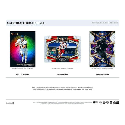 Panini - 2022 Select Draft Picks American Football (NFL) - Hobby Box - The Card Vault