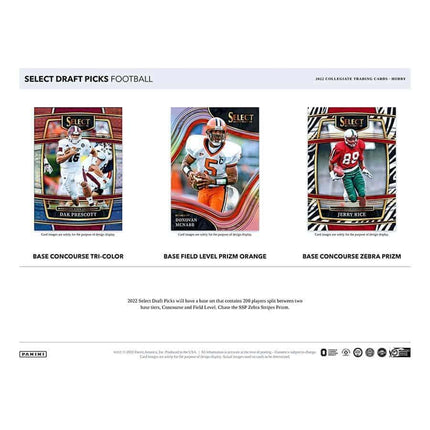 Panini - 2022 Select Draft Picks American Football (NFL) - Hobby Box - The Card Vault