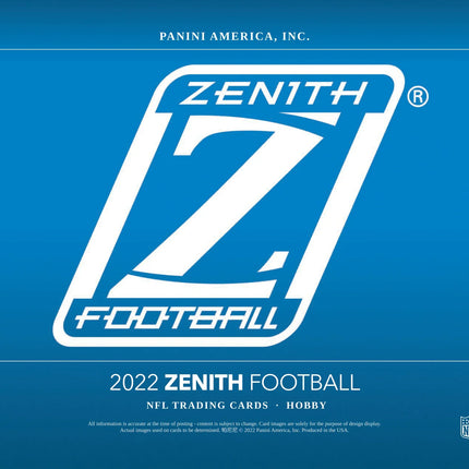 Panini - 2022 Zenith American Football (NFL) - Hobby Box - The Card Vault