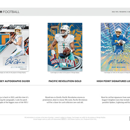 Panini - 2022 Zenith American Football (NFL) - Hobby Box - The Card Vault