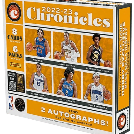 Panini - 2022/23 Chronicles Basketball (NBA) - Hobby Box - The Card Vault