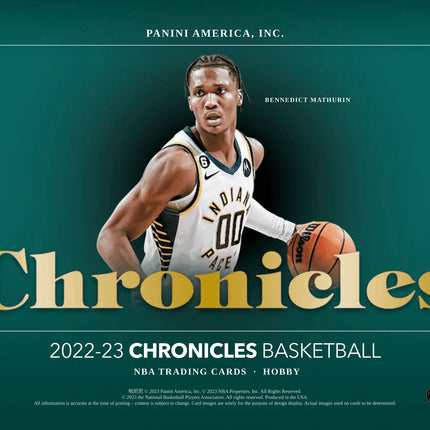 Panini - 2022/23 Chronicles Basketball (NBA) - Hobby Box - The Card Vault