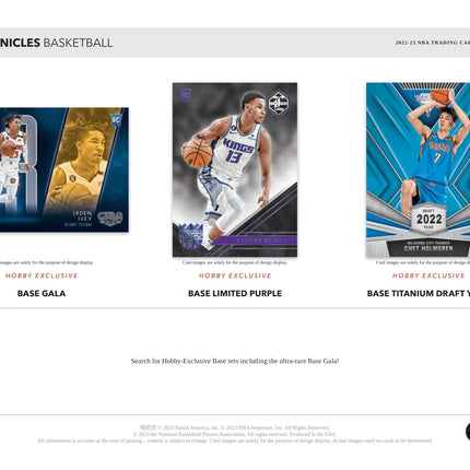 Panini - 2022/23 Chronicles Basketball (NBA) - Hobby Box - The Card Vault