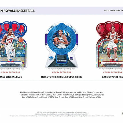 Panini - 2022/23 Crown Royale Basketball (NBA) - Hobby Box - The Card Vault