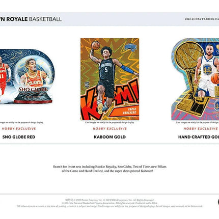 Panini - 2022/23 Crown Royale Basketball (NBA) - Hobby Box - The Card Vault