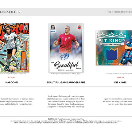 Panini - 2022/23 Donruss Football (Soccer) - Hobby Box - The Card Vault
