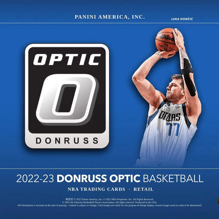 Panini - 2022/23 Donruss Optic Basketball (NBA) - Blaster Box - The Card Vault