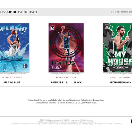 Panini - 2022/23 Donruss Optic Basketball (NBA) - Blaster Box - The Card Vault