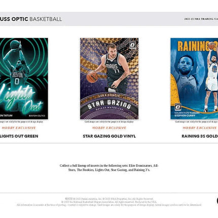 Panini - 2022/23 Donruss Optic Basketball (NBA) - Hobby Box - The Card Vault