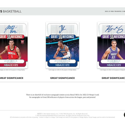 Panini - 2022/23 Hoops Basketball (NBA) - Fat Pack Box - The Card Vault