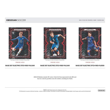 Panini - 2022/23 Obsidian Football (Soccer) - Asia Tmall Hobby Box - The Card Vault