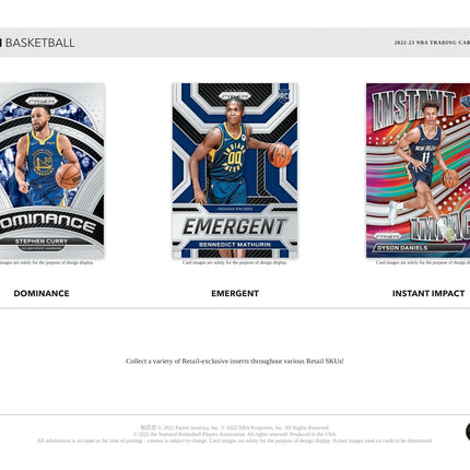 Panini - 2022/23 Prizm Basketball (NBA) - Retail Box - The Card Vault