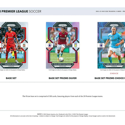 Panini - 2022/23 Prizm Premier League Football (Soccer) - Choice Box (1 Pack) - The Card Vault