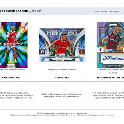 Panini - 2022/23 Prizm Premier League Football (Soccer) - Choice Box (1 Pack) - The Card Vault