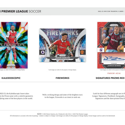 Panini - 2022/23 Prizm Premier League Football (Soccer) - Tmall Hobby Box - The Card Vault