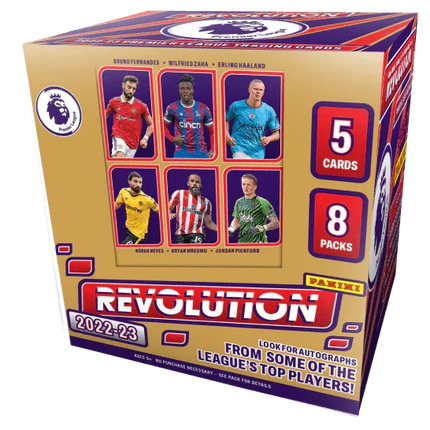 Panini - 2022/23 Revolution Premier League Football (Soccer) - Hobby Box - The Card Vault