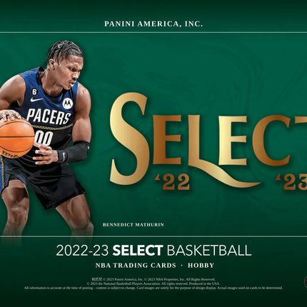 Panini - 2022/23 Select Basketball (NBA) - Hobby Box - The Card Vault