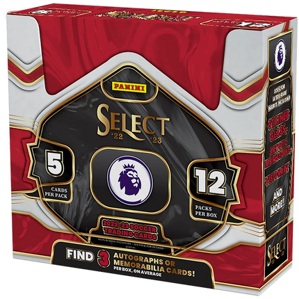 Panini - 2022/23 Select English Premier League Football (Soccer) - Hobby Box - The Card Vault