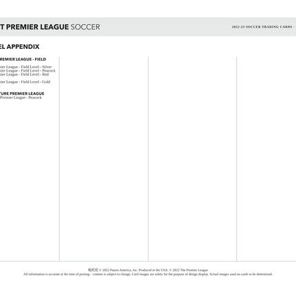 Panini - 2022/23 Select English Premier League Football (Soccer) - Tmall Hobby Box - The Card Vault