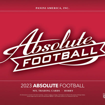 Panini - 2023 Absolute American Football (NFL) - Hobby Box - The Card Vault