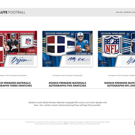Panini - 2023 Absolute American Football (NFL) - Hobby Box - The Card Vault