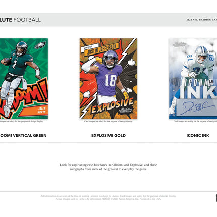 Panini - 2023 Absolute American Football (NFL) - Hobby Box - The Card Vault
