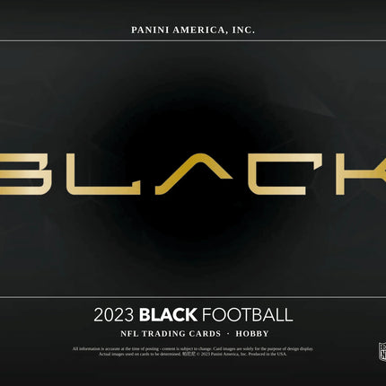 Panini - 2023 Black American Football (NFL) - Hobby Box - The Card Vault