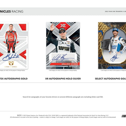 Panini - 2023 Chronicles Racing (NASCAR) - Hobby Box - The Card Vault
