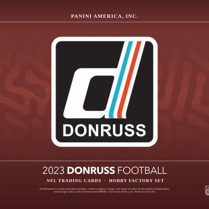 Panini - 2023 Donruss American Football (NFL) - Factory Set Hobby Box - The Card Vault