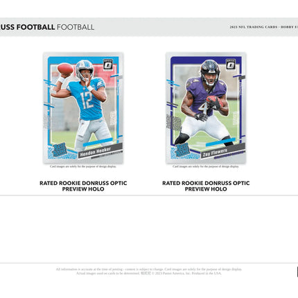Panini - 2023 Donruss American Football (NFL) - Factory Set Hobby Box - The Card Vault