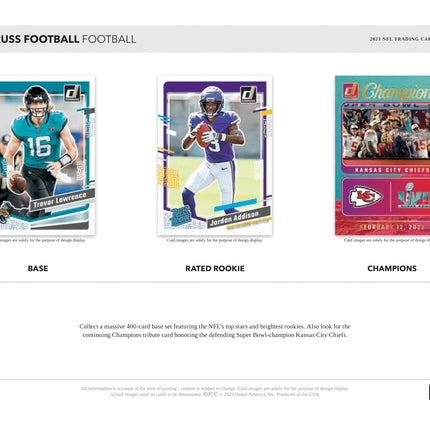 Panini - 2023 Donruss American Football (NFL) - Hobby Box - The Card Vault