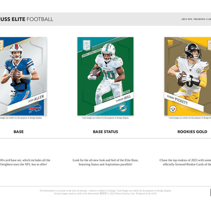 Panini - 2023 Donruss Elite American Football (NFL) - Hobby Box - The Card Vault