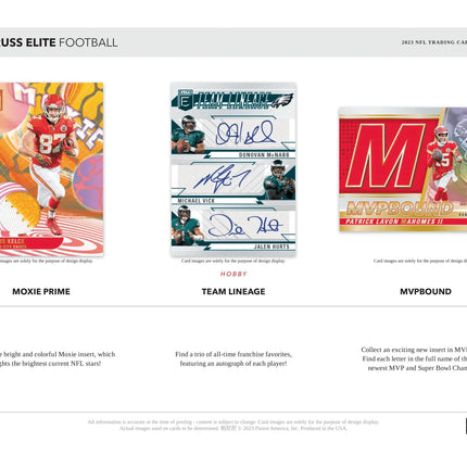 Panini - 2023 Donruss Elite American Football (NFL) - Hobby Box - The Card Vault