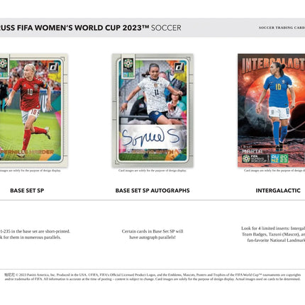 Panini - 2023 Donruss FIFA Women's World Cup Football (Soccer) - Retail Blaster Box - The Card Vault