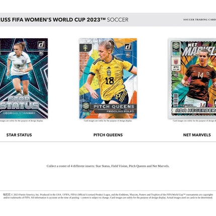 Panini - 2023 Donruss FIFA Women's World Cup Football (Soccer) - Retail Blaster Box - The Card Vault