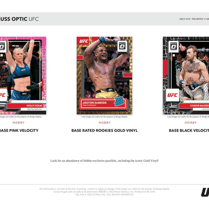 Panini - 2023 Donruss Optic UFC - Hobby Box - The Card Vault