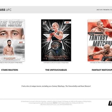 Panini - 2023 Donruss UFC - Hobby Box (10 Packs) - The Card Vault